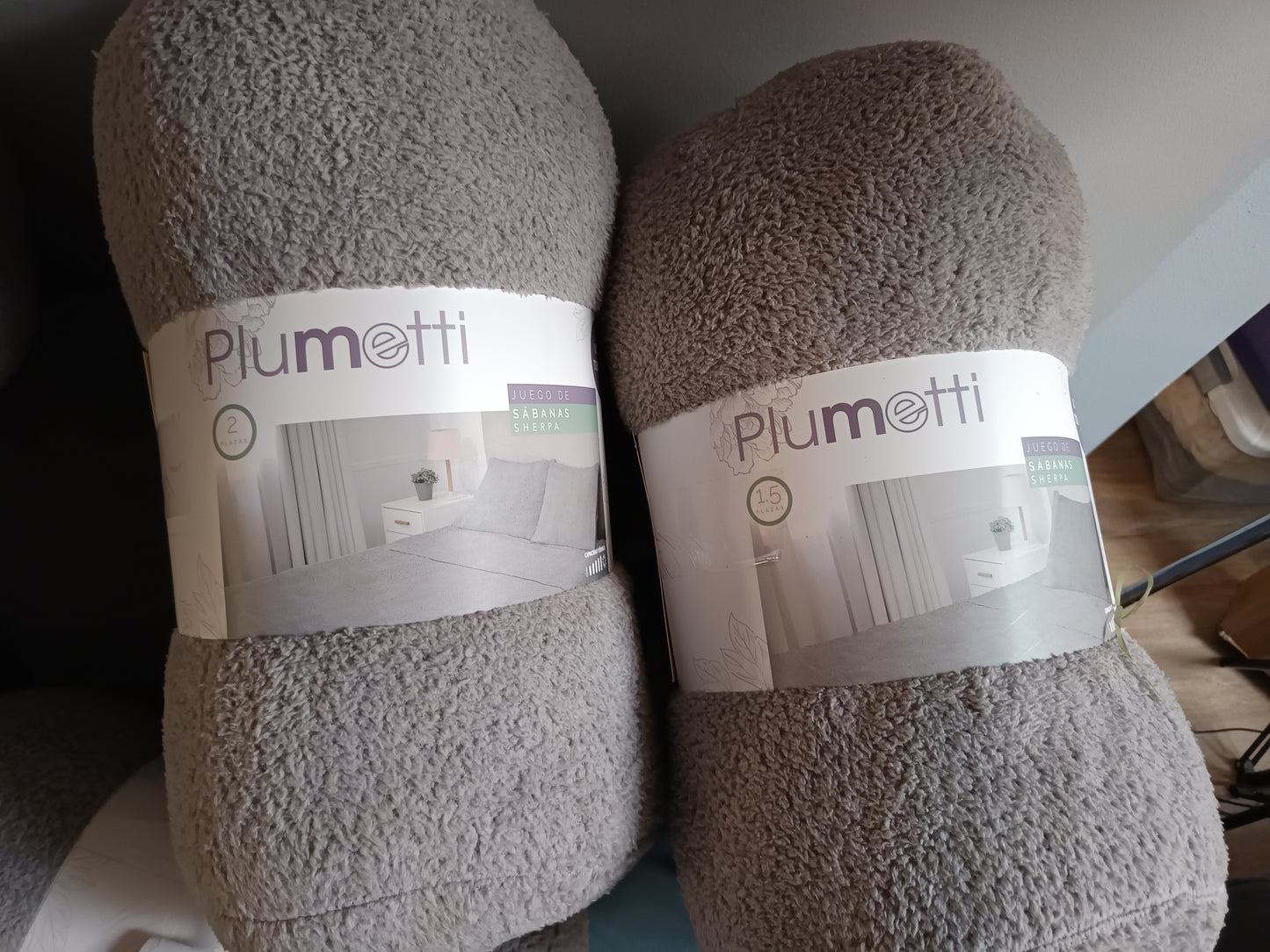 Sábanas sherpa Plumetti 1.5